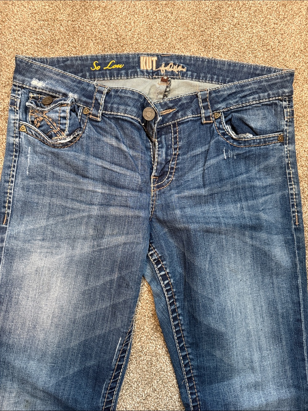 Women’s KUT bootcut jeans size 16 - Picture 3 of 7